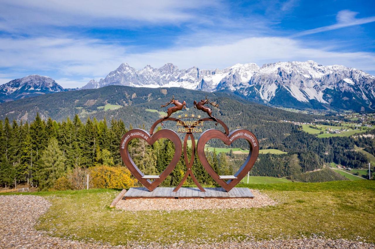 ホテル Almwelt Austria シュラートミンク エクステリア 写真